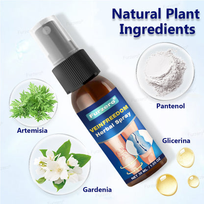 ✅✨Made and Shipped from the USA🌿Furzero® VeinFreedom Herbal Spray - MicroMist Therapy