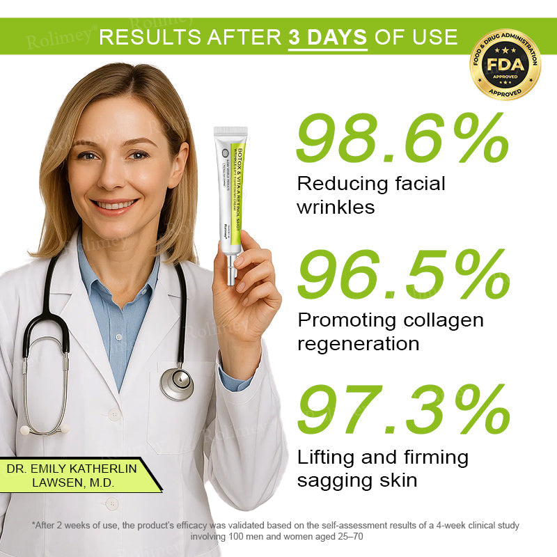 👏✨💯Made and shipped from the USA 💫Rolimey® Botox & Vita-A Retinol Shot Wrinkle-Lift Tightening cream - Last Day Promotion 70% OFF