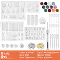 🌺 191pcs Resin Silicone Molds DIY Kit 🇺🇸 Made in USA