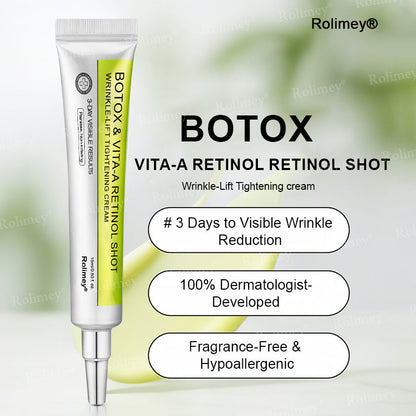 👏✨💯Made and shipped from the USA 💫Rolimey® Botox & Vita-A Retinol Shot Wrinkle-Lift Tightening cream - Last Day Promotion 70% OFF
