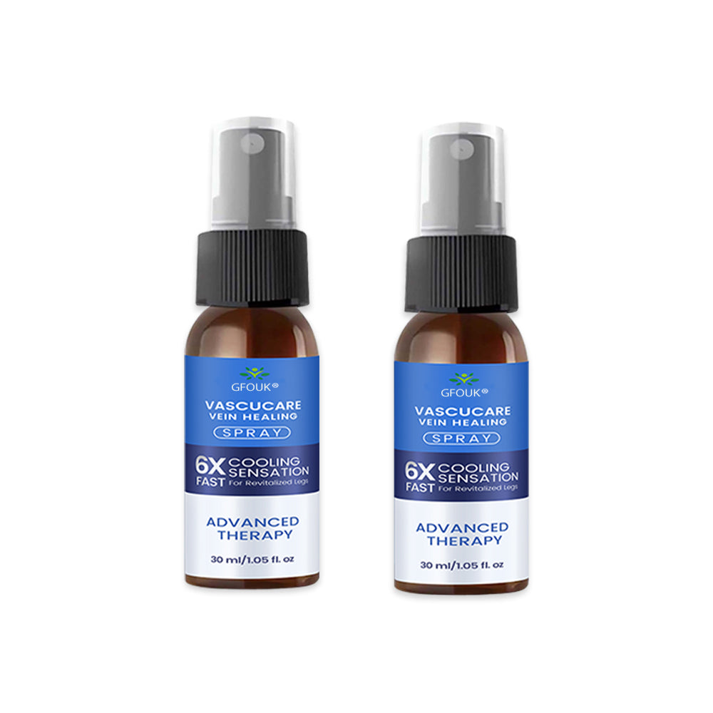 🇺🇸✅GFOUK® VascuCare Vein Healing Spray(Designed for Varicose veins, Spider veins, Deep vein Thrombosis, Chronic venous insufficiency, Venous ulcers, Thrombophlebitis and other venous issues)