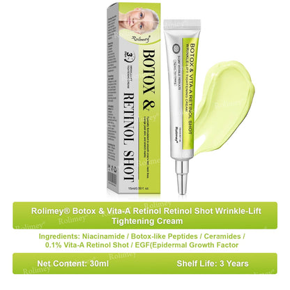 👏✨💯Made and shipped from the USA 💫Rolimey® Botox & Vita-A Retinol Shot Wrinkle-Lift Tightening cream - Last Day Promotion 70% OFF
