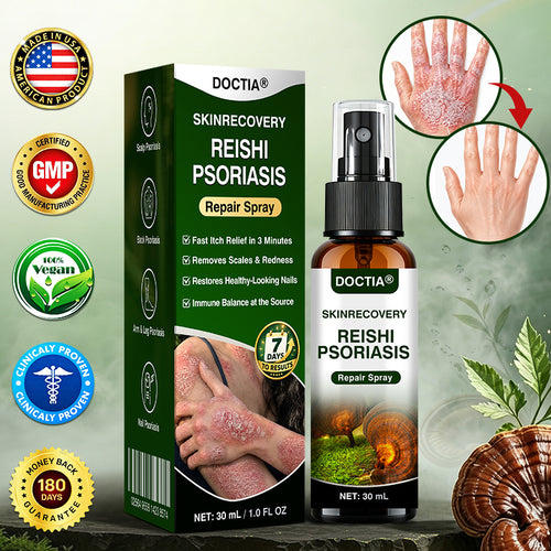 🇺🇸🏅🛡️✅DOCTIA® SkinRecovery Reishi Psoriasis Repair Spray