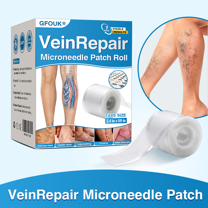 🇺🇸✅GFOUK® VeinRepair Microneedle Patch Roll⚡Instant Relief, Long-Term Results