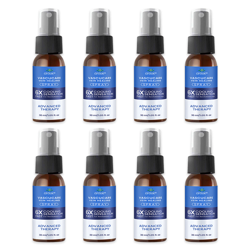 🇺🇸🎁GFOUK® VascuCare Vein Healing Spray(Designed for Varicose veins, Spider veins, Deep vein Thrombosis, Chronic venous insufficiency, Venous ulcers, Thrombophlebitis and other venous issues)