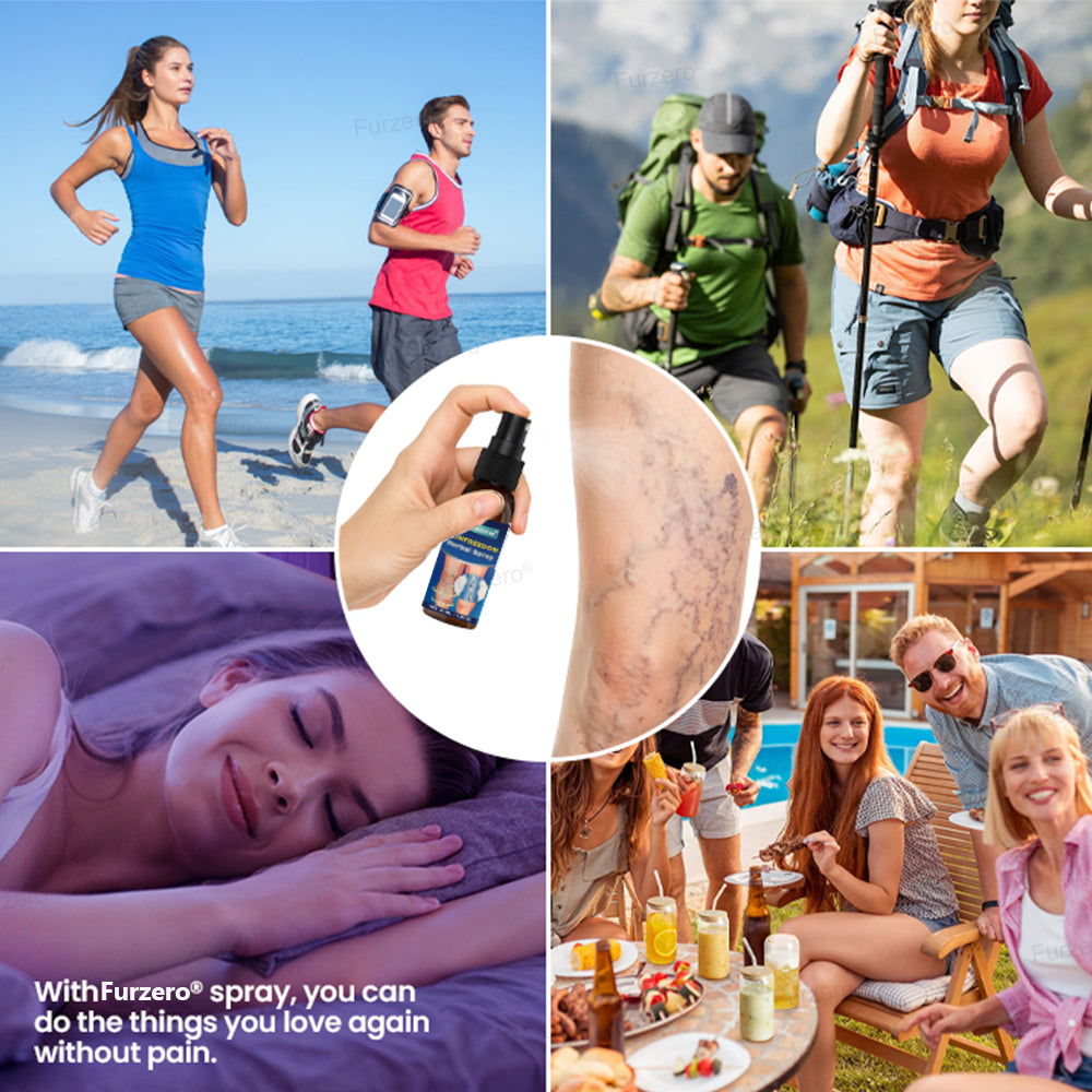 ✅✨Made and Shipped from the USA🌿Furzero® VeinFreedom Herbal Spray - MicroMist Therapy