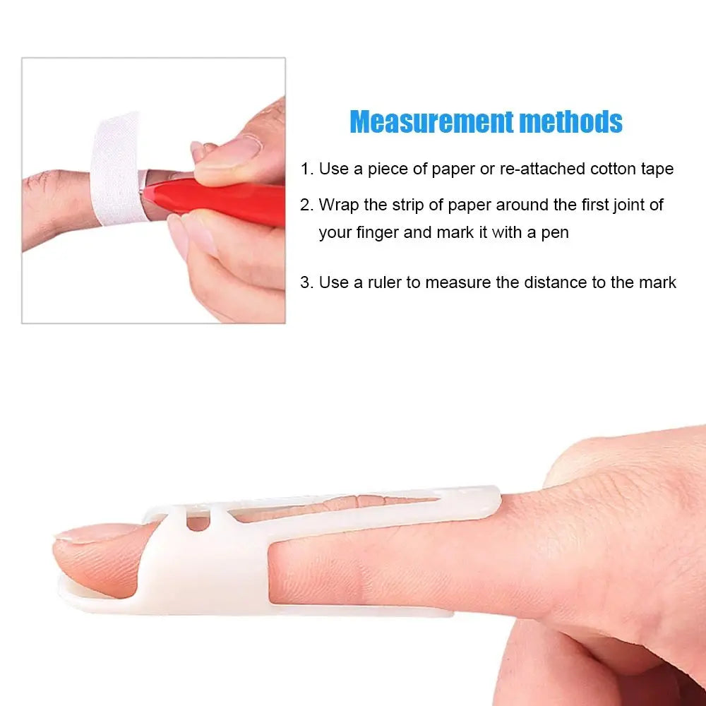Breathable Adjustable Finger Sleeve – Lightweight Finger Guard for Active & Everyday Wear