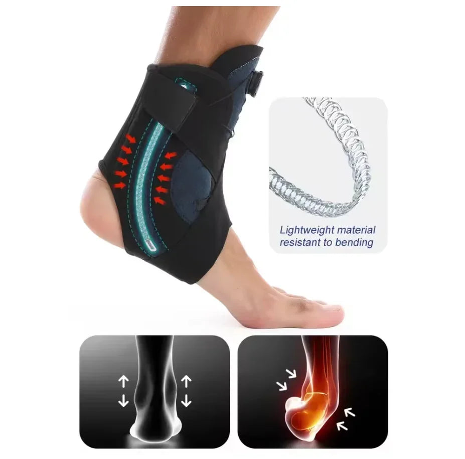 Adjustable Ankle Sleeve – Lightweight Non-Slip Ankle Guard for Sports, Fitness & Everyday Activities