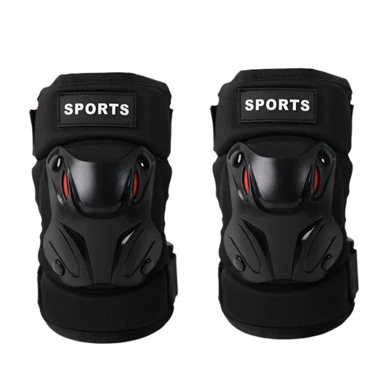 Riding Knee Pad Set – Adjustable Breathable Knee Guards for Motorcycle, Cycling & Outdoor Use