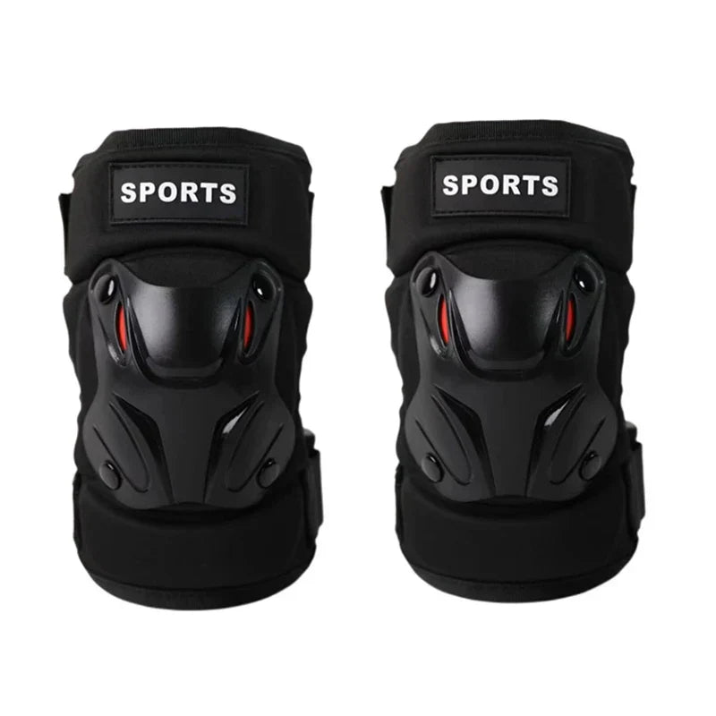 Riding Knee Pad Set – Adjustable Breathable Knee Guards for Motorcycle, Cycling & Outdoor Use