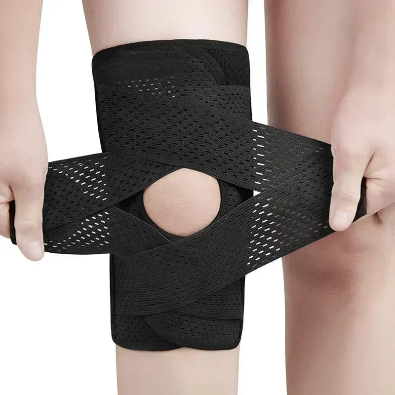 Adjustable Knee Sleeve – Elastic Sports Knee Guard for Running, Fitness & Everyday Activities