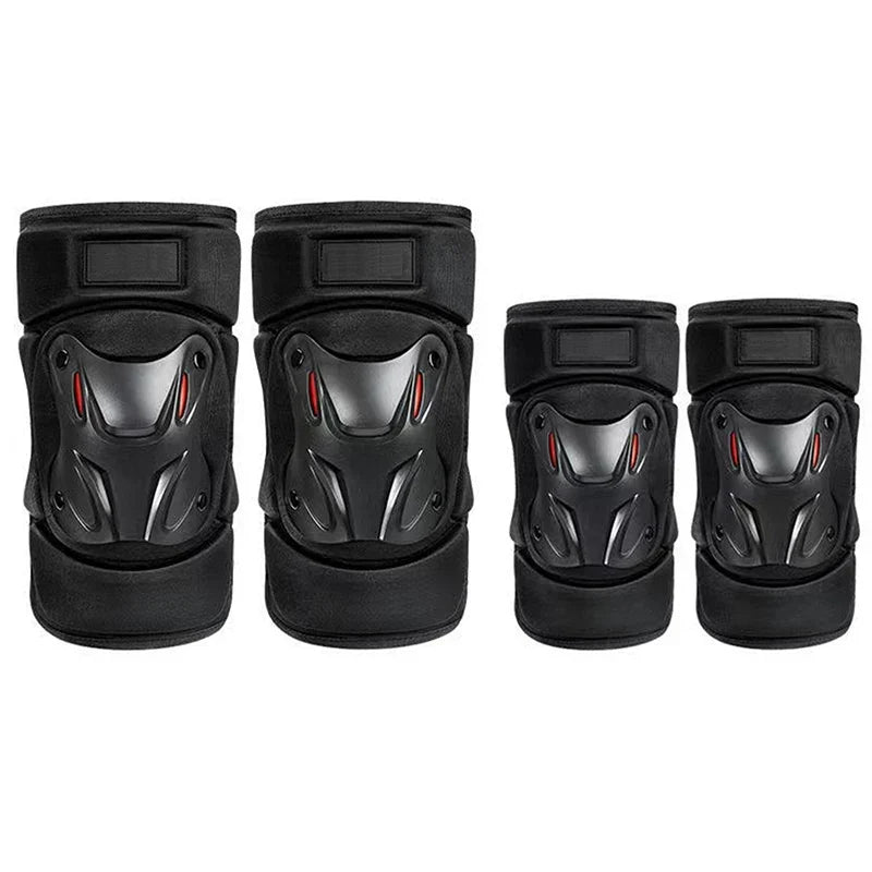 Riding Knee Pad Set – Adjustable Breathable Knee Guards for Motorcycle, Cycling & Outdoor Use