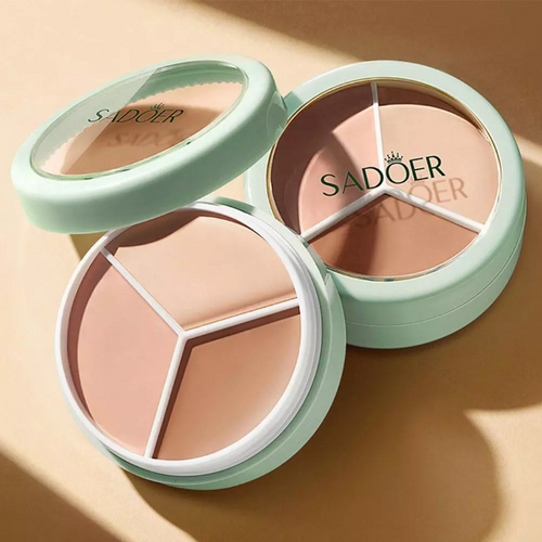 3-In-1 Contouring and Brighten Concealer Palette