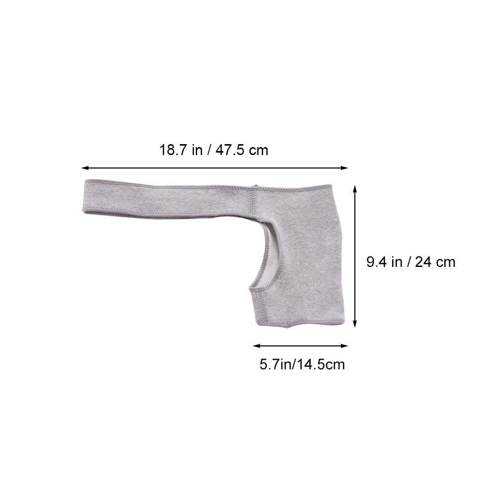 Adjustable Double Shoulder Sleeve – Lightweight Sports Shoulder Support for Fitness, Training & Everyday Activities